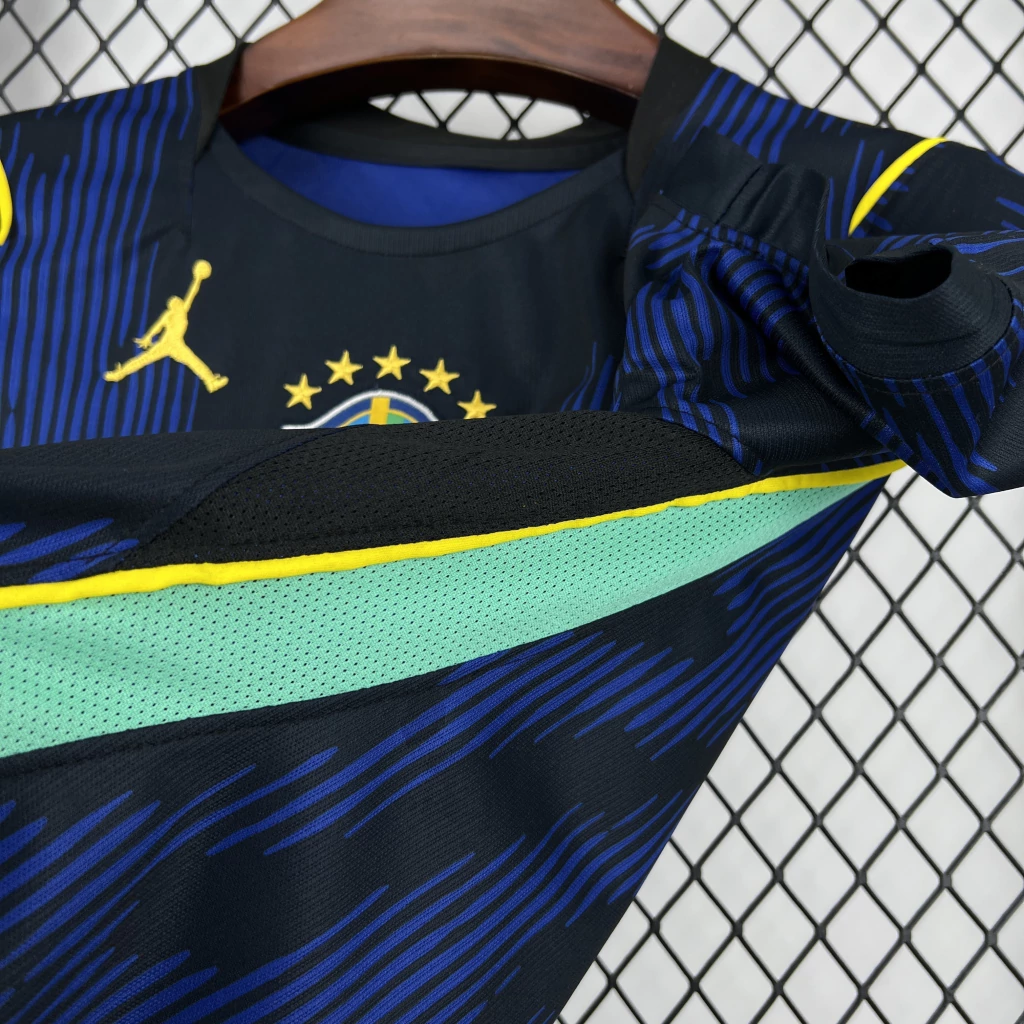 Camisa da Seleção Brasileira azul modelo visitante torcedor — foto 3