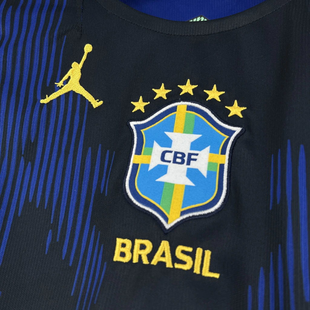 Camisa da Seleção Brasileira azul modelo visitante torcedor — foto 4