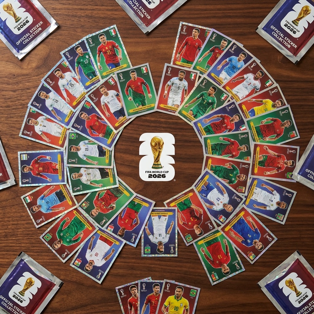 12 Envelopes oficiais Panini Copa do Mundo 2026 — foto 2